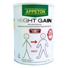 Appeton Weight Gain Susu Rasa Coklat Dewasa - 900 gram Adults Cokelat