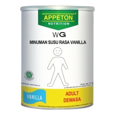 Appeton Weight Gain Susu Rasa Vanilla Dewasa - 450 gram Adults Vanila