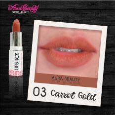 Aura Beauty Lipstik Warna carrot gold PROMO MURAH