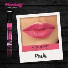 Aura Beauty Lipstik Warna Pink PROMO MURAH Lipmatte Dengan Hasil Yang Matte Tahan Lama Dan Waterproof