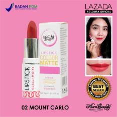 AURA BEAUTY LIPSTICK MATTE Natural Soft Longlasting Waterproof GARANSI BPOM Ori