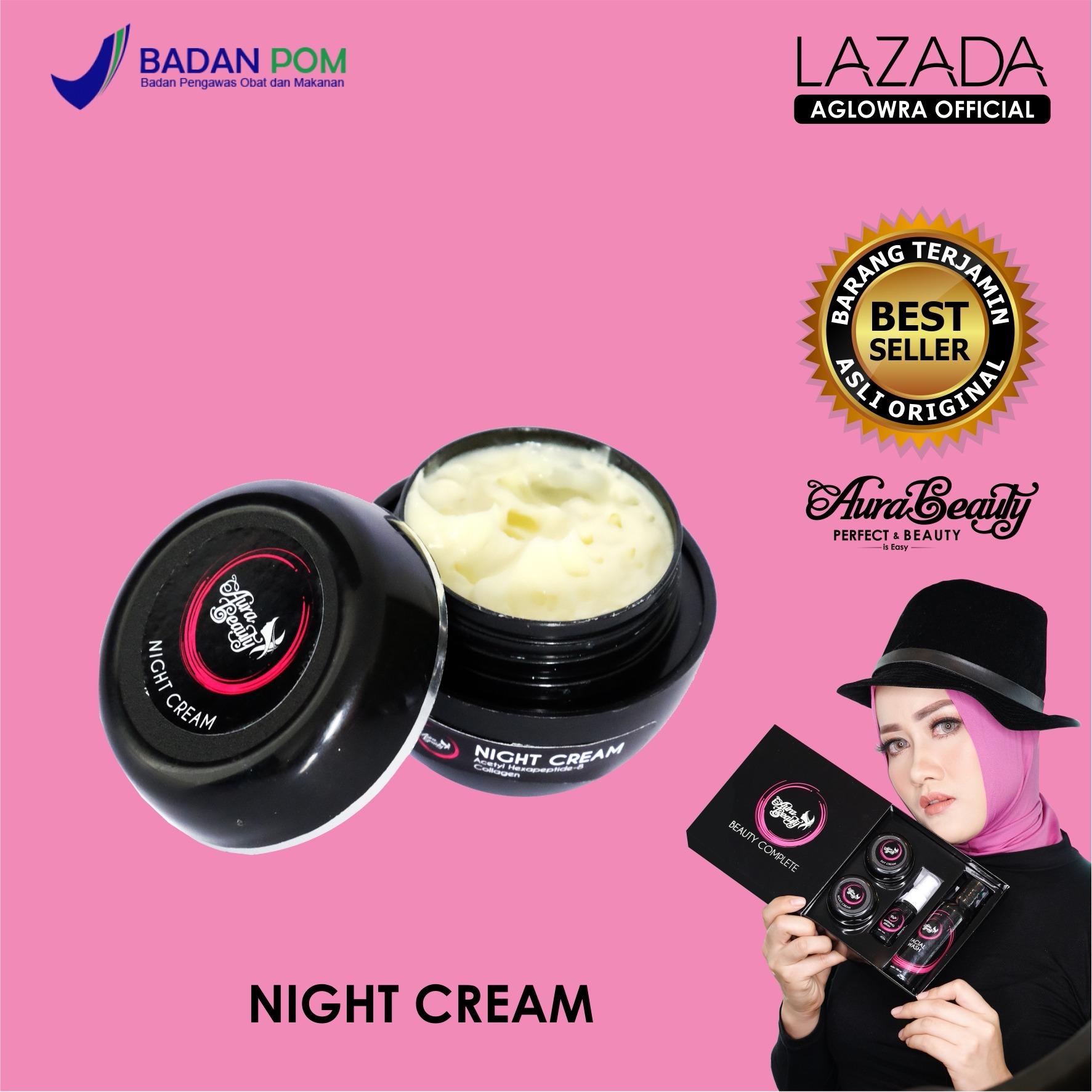 AURA BEAUTY Night Cream Perawatan Wajah Kulit Kusam GARANSI ORIGINAL AURA BEAUTY Night Cream Perawatan Wajah Kulit Kusam GARANSI ORIGINAL