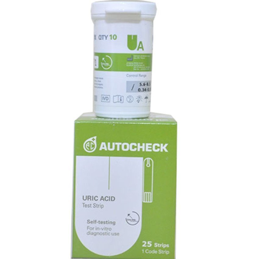 Autocheck  Strip Asam Urat - Hijau