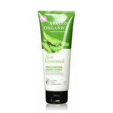 Avalon Organics Moisturizing Cream Shave Aloe Unscented 227gr