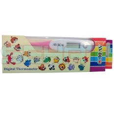Avico Termometer Digital Elastis - Thermometer Digital Fleksibel - Pink By Sehati