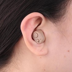 AXON Digital Amplifier Pendengaran Telinga ITC Kontrol Volume Suara Pribadi Penguat Amplifier Alat Bantu Dengar 3 Silicone Earplug CE & ROHS Disetujui-Intl
