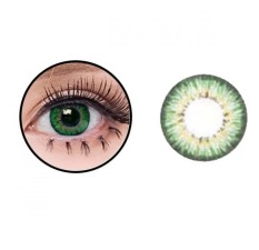 Baby Color Softlens Puffy 3 Tone 21.8mm - Hijau