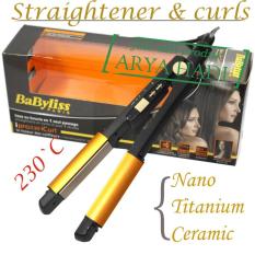 Babyliss Ipro230 iCurls / Catok Pelurus dan Curly / Professional Hair Straightener