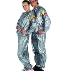 Baju jaket set olahraga SLIMING SAUNA SUIT pelengkap alat fitnes murah