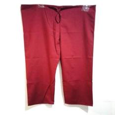 Baju OK Merah Marun Slengan Pendek/ Baju Operasi/ Seragam Rumah Sakit
