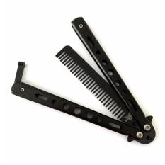BALISONG / BENCHMADE / SISIR POMADE / BUTTERFLY COMB / SISIR PISAU / black