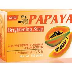 BAR SOAP/SABUN BATANG RDL PAPAYA EXTRACT 135G - DISTRIBUTOR AMOSYS (ORIGINAL)