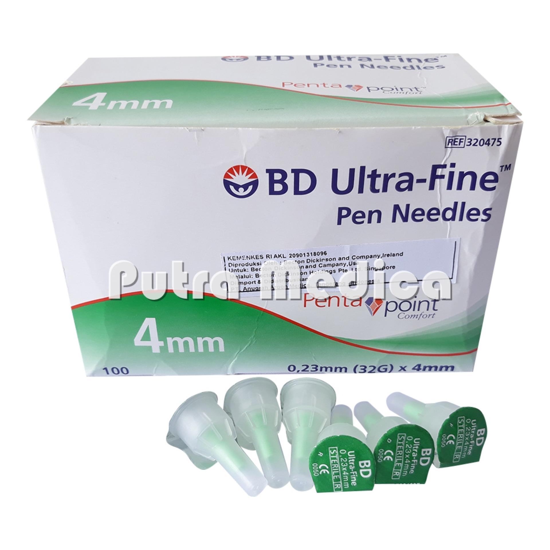 BD Pen Needle / Jarum Insulin 32Gx4mm - 1box