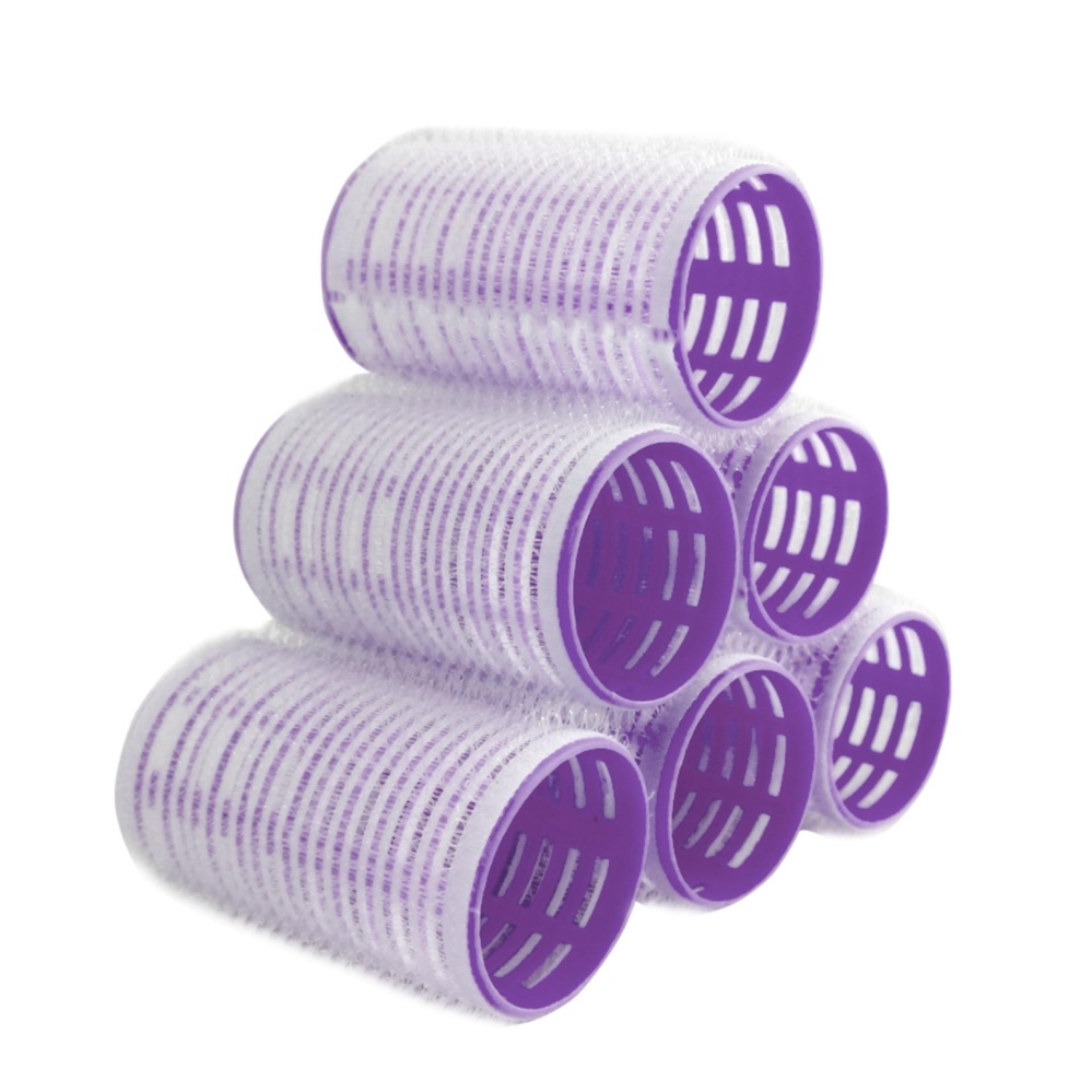 Beau Roll Rambut Lengket D 3,2cm isi 6 - Multicolor