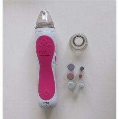 Mikrodermabrasi Kecantikan Whitening Alat Kerut Bekas Luka Blackhead Remover Mesin Pink US Plug-Intl