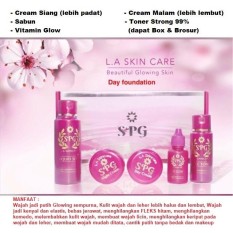 CREAM SPG EXTRA STRONG GLOWING INSTAN (DAY PADAT/ FOUNDATION) Dapat Box & Brosur