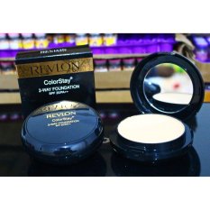 BEDAK REVLON TWC 2in1 - Colorstay 2 Way Foundation Powder Black-Gold