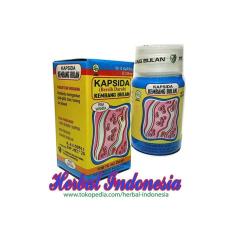 Best Seller KAPSIDA Kapsul Bersih Darah Obat Jerawat Kembang Bulan Trendi