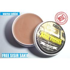 Best seller !!! Ware Vredes - Pomade Beeswax - Aroma Vanilla - Glossy - Free Sisir Saku - 100 Gram