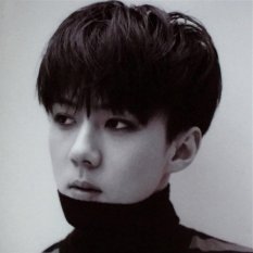 Terlaris Korea Gaya Rambut Pendek Pria Wig Hitam-Intl