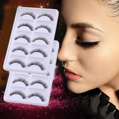 Bestprice-5 Pasang New Makeup Handmade DEMI Wispies Natural Fake Bulu Mata Palsu Bulu Mata-Intl