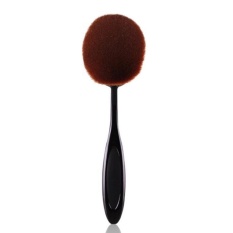 Besar Oval Brush Foundation Makeup Brushes Kuas Bedak Bubuk-Intl