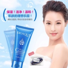 Bioaqua Hydra Cleanser Foam Cleanser - 100g + Free Polkadope Ikat Rambut - 1 Pcs