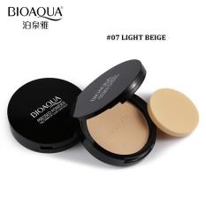 BIOAQUA Make Up Professional Pressed Powder Foundation Bedak Padat-Light Beige