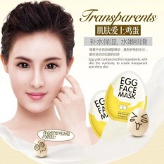 Bioaqua Masker Wajah Egg Face Mask Sheet Mask 3 pcs
