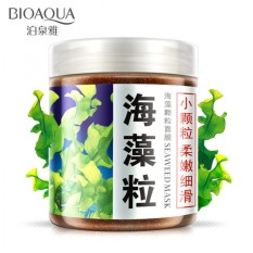 Bioaqua Masker Wajah Seaweed Granules Mask Perawatan Kulit Wajah 200g Masker Rumput Laut Original Asli Facemask Bubuk Face Skin Care Facial Wajah Cerah Segar Bersinar Bercahaya Lembab Lembap Halus Lembut Bebas Kerutan Menutrisi Kulit Muka s9233
