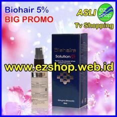 Biohairs Solution 5% - Tonic / Serum / Obat Penumbuh Rambut Alami (Biohair / Bio Hair / Hairs Shampoo) - Jaminan Asli EzShop - Ez Shop Tv Home Shopping Indonesia