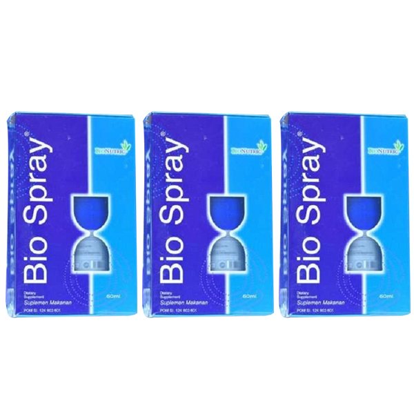 BioNutric Bio Spray Reguler 60 ml – 3 Pcs