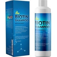 Sampo Biotin untuk Pertumbuhan Rambut B-Formula Kompleks untuk Rambut Rontok Menghilangkan DHT untuk Tebal Rambut Lebih Mengembang Antiketombe Formula dengan Seng minyak Pohon Teh Ekstrak Minyak Jojoba Minyak Argan untuk Wanita dan Pria 8 Oz-Intl