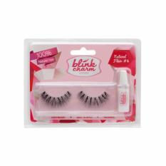 Blink Charm Eyelashes (Natural Flair 4) - Human Hair Bulu Mata Palsu