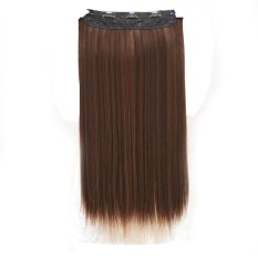 Bos Online Hair Clip - Rambut Palsu - Lurus Light Brown