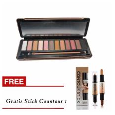 Bos Online N5 Pallete Eyeshadow Gratis Stick Concealer Contour 2in1