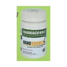 Broncycaps Herbal Alami (Obat Paru - Paru- Batuk- Pilek- Asthma- Bronchitis- TB Paru) Dengan Teknologi Nano 45Kapsul