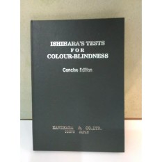 Buku ISHIHARA - BUKU TEST BUTA WARNA
