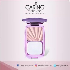Caring By Biokos No More Shine Dual Action Cake 01 Silky Nude - Untuk Kulit Berminyak