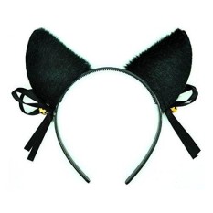 Cat Ear Cosplay Headband Fair Accessories untuk Acara Pesta-Intl
