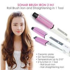 Catok Catokan Lurus Dan Keriting Sonar 2 In 1 Sn-20