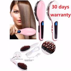Catokan Rambut / Catok Sisir/ Hair Straighteners 906 - Pink - Mawar88shop