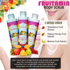 CDS Fruitamin Hand & Body Scrub 250 ml Original BPOM - Lulur
