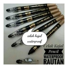 Celak Kajal Celak Arab/Celak Pencil Waterproof plus Rautan - 1 Pcs