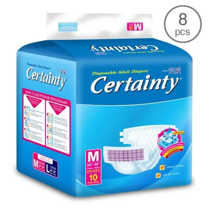 Certainty Tape Regular Pack Size M 10pcs Karton Is 8 Lazada Indonesia