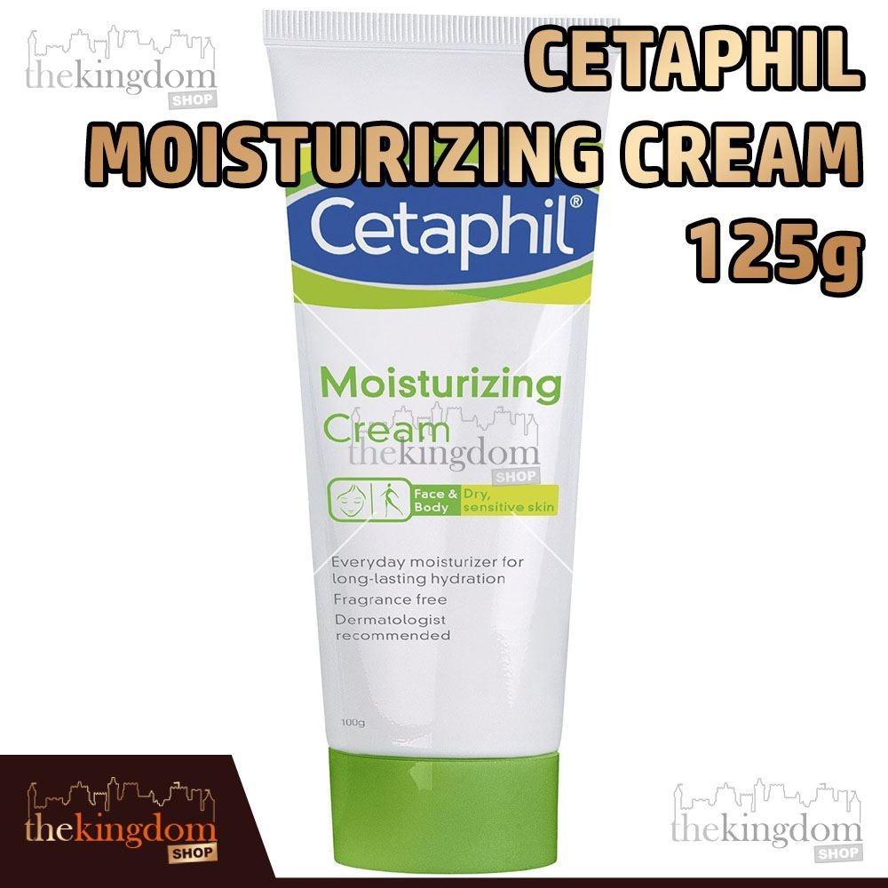 Cetaphil Moisturizing Cream / Krim Pelembab Wajah dan Tubuh 100g Pria Wanita