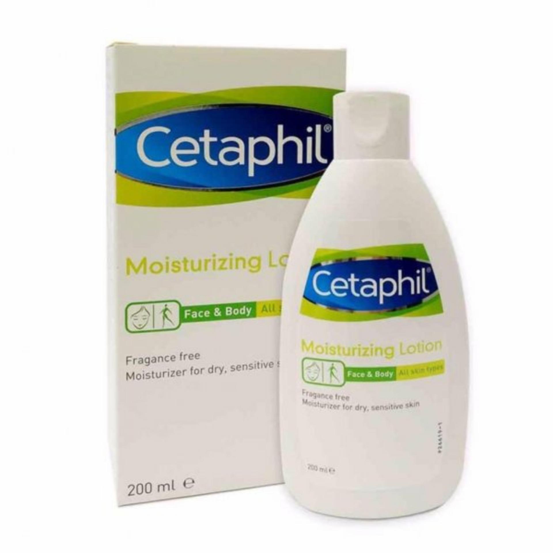 Cetaphil Moisturizing Lotion  (200ml) - Pelembab Untuk Kulit Kering Pelembab Tubuh Dan Wajah