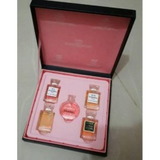 (CHAT OWNER) Parfum Miniatur Chanel Gift Set Isi 5 Pcs