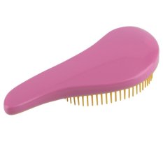 Cheer Pegangan Kusut Detangling Pancuran Ajaib Sisir Sisir Rambut Salon Styling Tamer Alat Pink-Intl