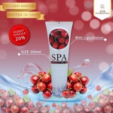 Cherry Spa Gel By Syb BPOM Exfoliating With Glutathion - 300 ml